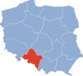 POL województwo śląsko-dąbrowskie 1946