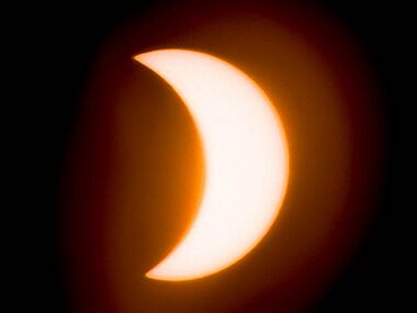 Partial Eclipse in Marquette, Michigan