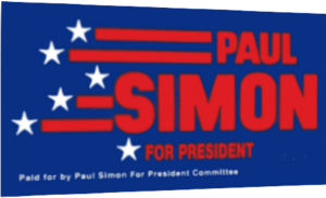 Paul Simon presidential campaign, 1988