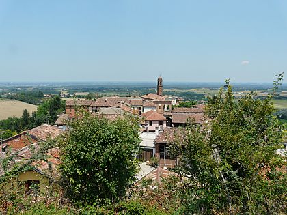 Pecetto di Valenza-panorama dai ruderi torre1
