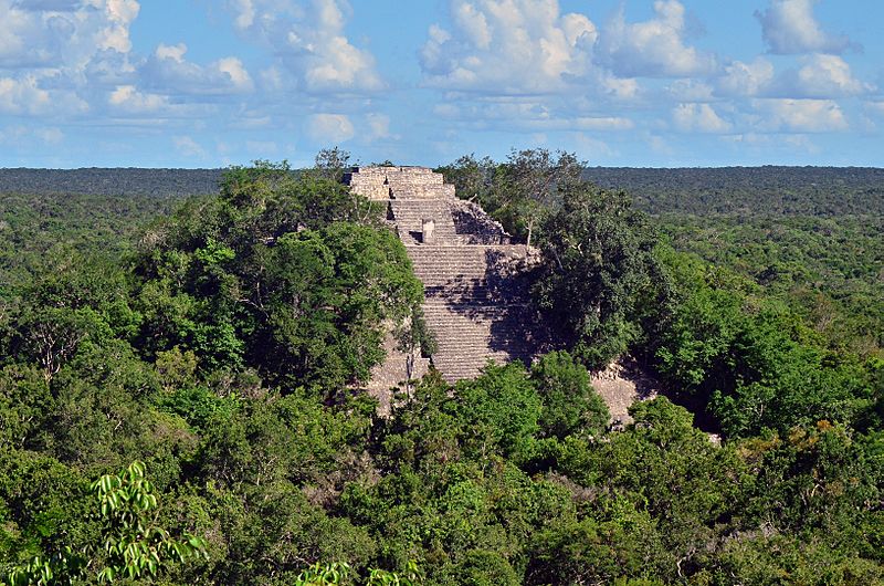 Pirámides de Calakmul