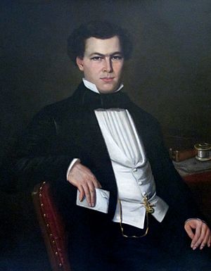 Portrait of George Matthews Marshall by Louis Joseph Bahin