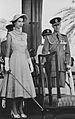 Queen Elizabeth in Aden 1954
