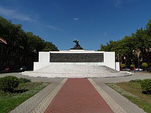 Serbia, Subotica, Monument to the Victims of Fascism, 20120921