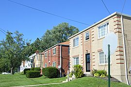 Post-World War II housing on Silverton Avenue