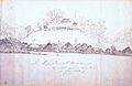 Singapore from the Sea June 1823 - Lt. Phillip Jackson