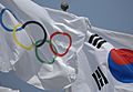 Skoreaandolympicflag