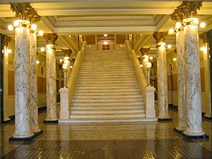 South Dakota State Capitol - Staircase