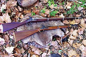 Springfield 1863 and Enfield 1861 rifles