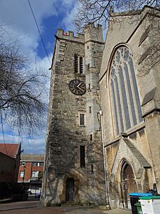 St Andrew's Church west tower 3.23