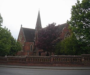 St John the Evangelist's Church, Burgess Hill (from SE)