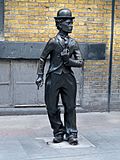 Statue of Charlie Chaplin, Leicester Place WC2