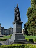 Statue of Queen Victoria, Victoria, Canada 02.jpg