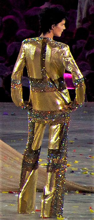 Stella Tennant at London 2012 closing ceremony