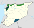 Syrian opposition map
