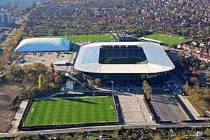 Szczecin Stadion Miejski dron (1)