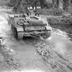 The British Army in Normandy 1944 B7425