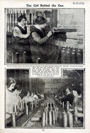 The Girl Behind the Gun 1915