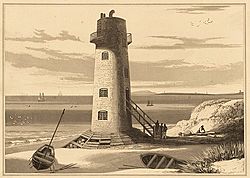 The Light-house on Point of Air, Flintshire
