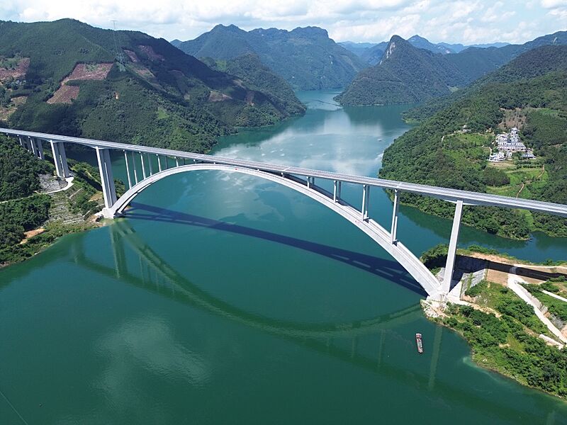 Tian'e Longtan Bridge1