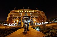 Tiger Stadium at Night