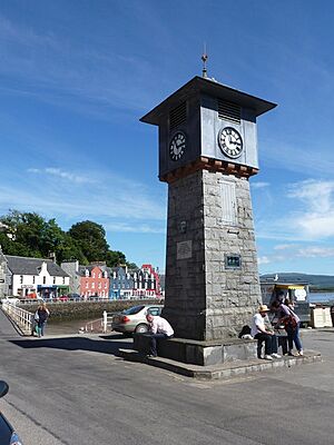 Tobermory, the clock tower - geograph.org.uk - 3380483