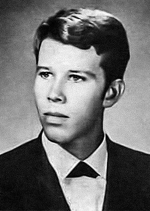Tom Waits (1968 yearbook senior portrait)