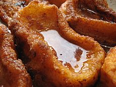 Torrijas en detalle