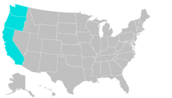Location of teams in