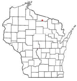 Location of St. Germain, Wisconsin