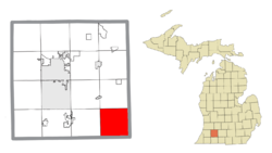 Location within Kalamazoo County