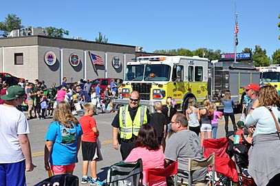 West Fest - Fire Department and Police Department