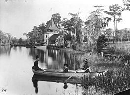 Women with child in rowboat on Lake Osceola - Winter Park, Florida.jpg