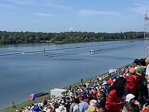 Épreuve Aviron Jeux Olympiques 2024 Stade Nautique Vaires Marne - Vaires-sur-Marne (FR77) - 2024-07-28 - 97