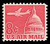 1962 -Red -Jetliner Over Capitol Building -C64.jpg