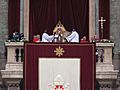 2008 Xmas Urbi Orbi Pope Benedict XVI