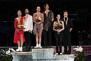 2009 WC Ice Dancing Podium