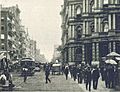256 BROADWAY, LOOKING NORTH FROM BARCLAY STREET. THE POST OFFICE crop