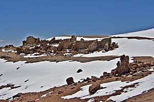 Ancienne mine de soufre sur le Tuzgle, Argentine
