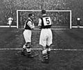 Arsenal fc wear numbered shirts 1933