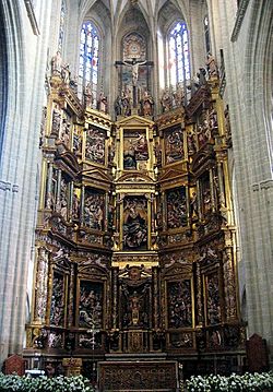 Astorga - Catedral, retablo mayor