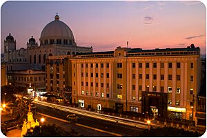 Atardecer en el Centro Histórico de San Salvador