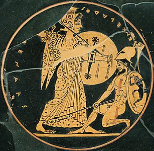 Athena Enkelados Louvre CA3662