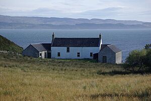 Barnhill cottage from the rear - geograph.org.uk - 979217