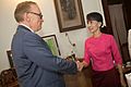 Bob Carr and Daw Aung San Suu Kyi