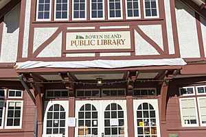 Bowen Island Public Library Exterior