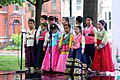 Children dressed in Korean traditional clothing at the opening ceremony for Old Korean Legation - 2018 (42300672731)