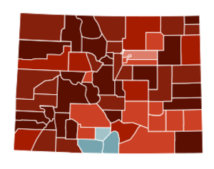 Colorado counties by race