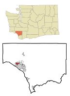 Location of West Longview, Washington