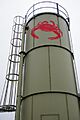 Crab Water tower -The Islands Restaurant & Bar in Piney Point, Maryland - Sarah Stierch